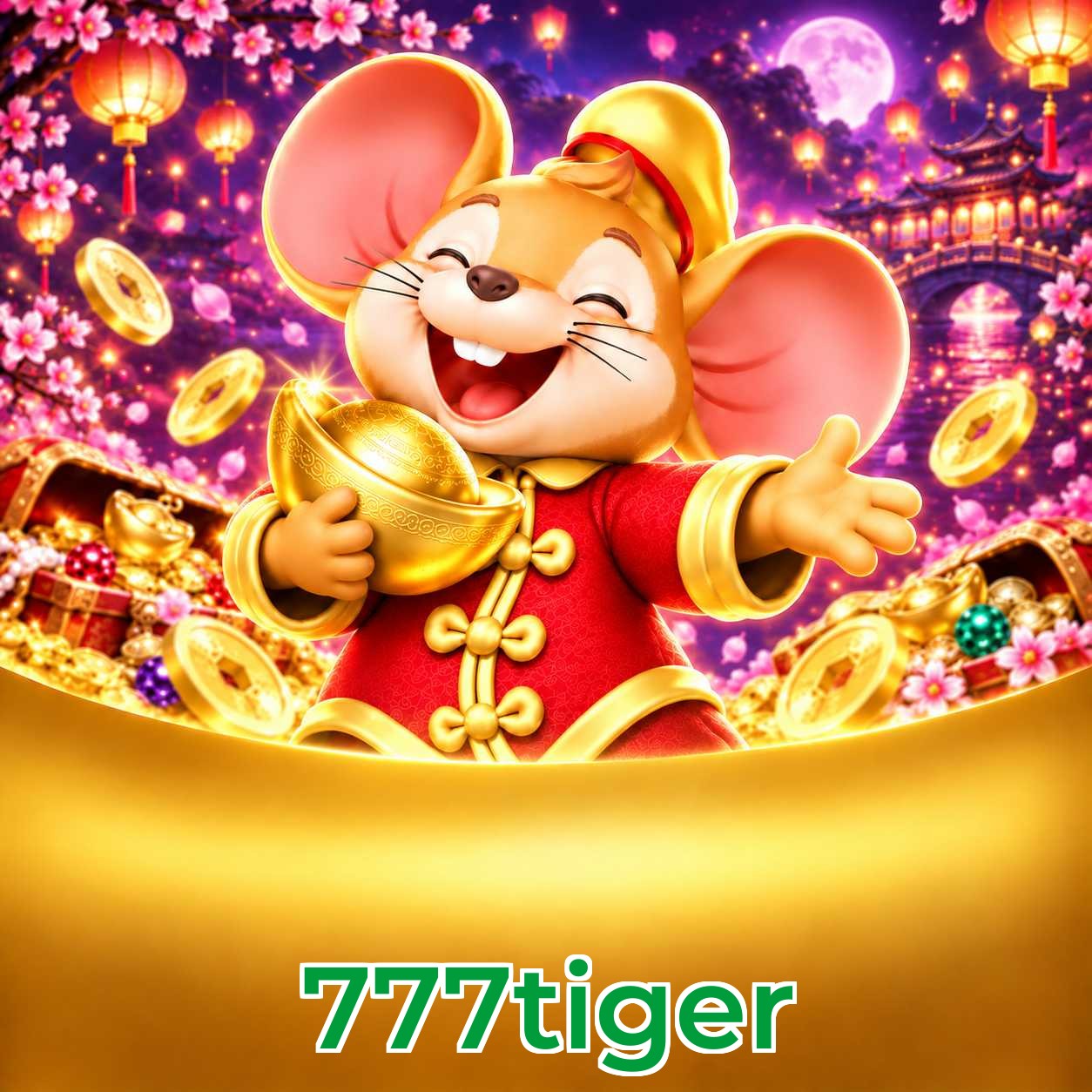 Pacote de boas-vindas ao criar conta na 777tiger